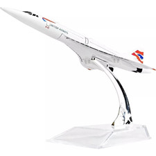 16CM Concorde British Airways Metal Die Cast Plane Model, Aircraft Toy Aeroplane