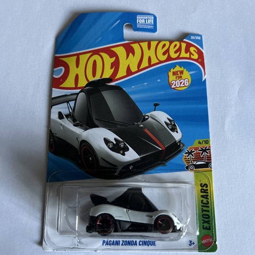 2026 hot wheels pagani - pagani, zonda