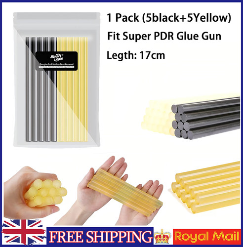 Pack dent repair - melt, glue