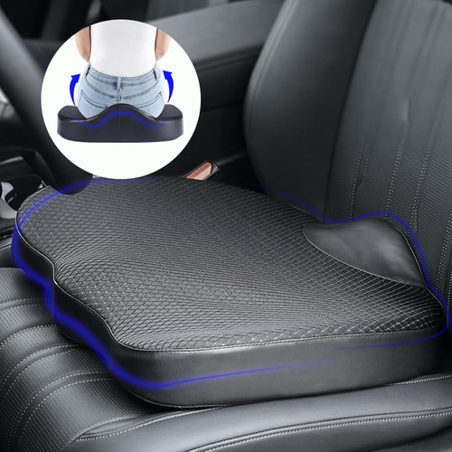 Wedge car seat cushion - seat,