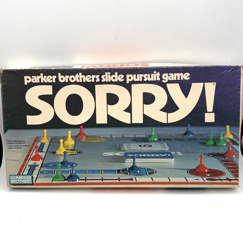 Vintage sorry complete with - complete,