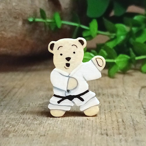 Martial arts handmade bear - handmade,