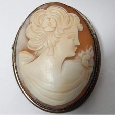 Antique Large Cameo Carved