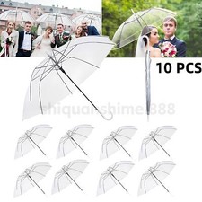 10PCS Clear Umbrella Wedding