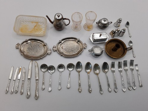Dolls house cutlery and - cutlery,
