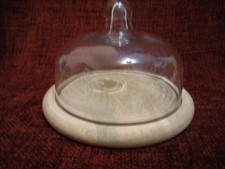 GLASS CHEESE/CAKE DOME &