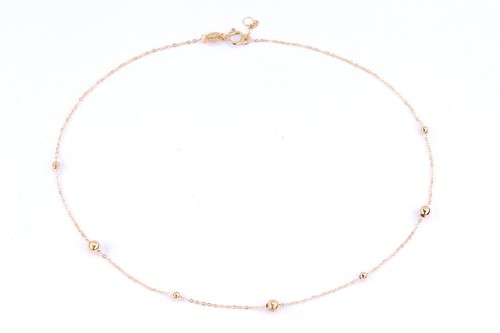 9ct yellow gold ball - yellow, charm
