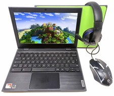 Minecraft Gaming Laptop Chromebook USB-C 11" 2nd Gen 4GB 32GB WIFI Bluetooth