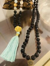 AMAZONITE YOGA MALA 108 BEADS