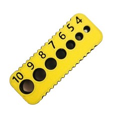 Vertical 90-Degree Metric