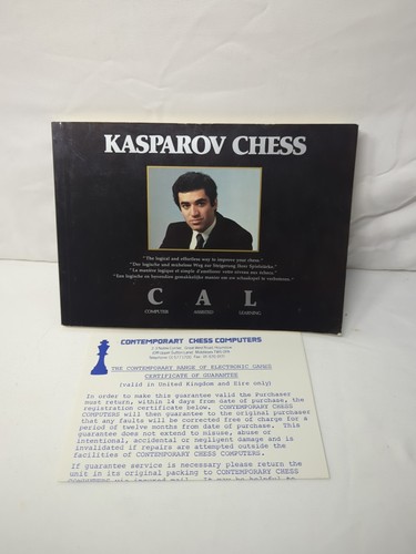Kasparov chess computer - kasparov,