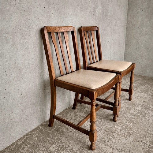Pair vintage 1950s solid - pair, of