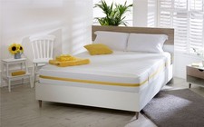 Starlight Beds 18cm Deep Quilted Memory Foam and Vertical Handle Spring Mattress