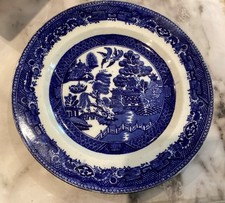 ANTIQUE BLUE WILLOW PATTERN