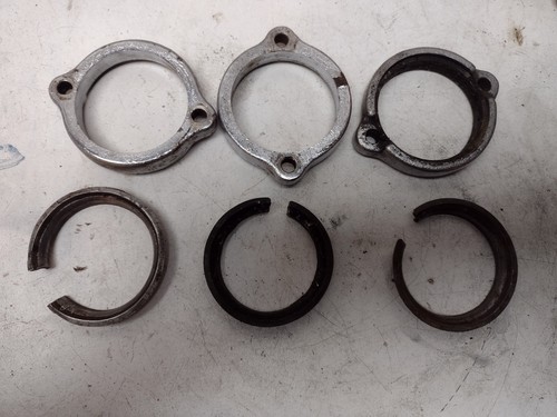 Kawasaki 500 exhaust clamps - h1,