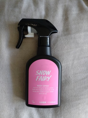 Lush snow fairy body spray - snow,