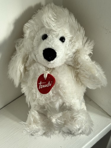 Trudi white poodle plush - white,