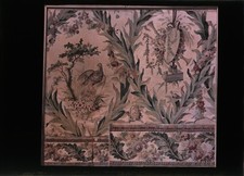 AUTOCHROME (13x18) Fontainebleau, silks from the Empress’ Chamber