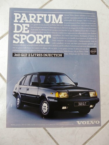 Volvo 360 glt liters - volvo,