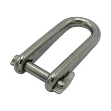 Stainless Steel D Shackle Key