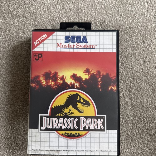 Sega master system jurassic - sega,