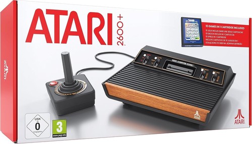 Atari 2600 plus games console - atari,