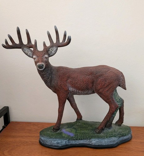 Vintage large porcelain - large, deer