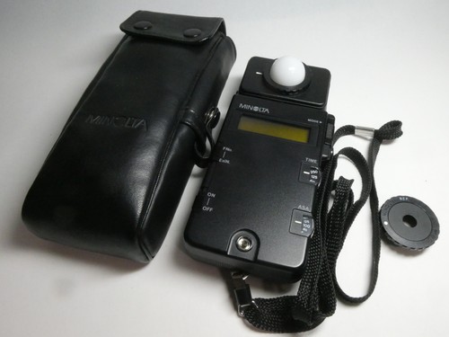 Minolta flash meter iii light - meter,