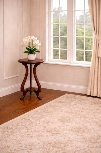 Vintage flower stand - flower, wood