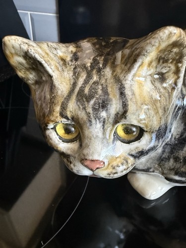 Winstanley pottery cat - winstanley,