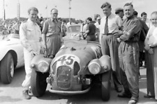 Marcel Becquart Gordon Wilkins, Jowett Jupiter R1 Le Mans 1952 Racing 4x6 Photo