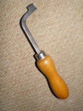 Vintage Saddlers Harness Bridle Makers Leather  Double Creasing Iron Tool