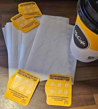Mcdonalds Coffee Stickers X 2,400