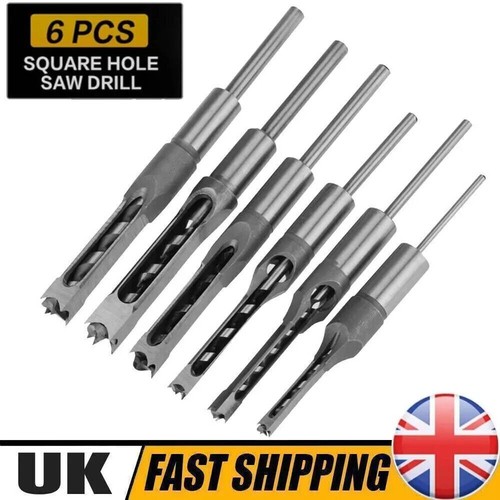 6pcs square hole - hole, saw