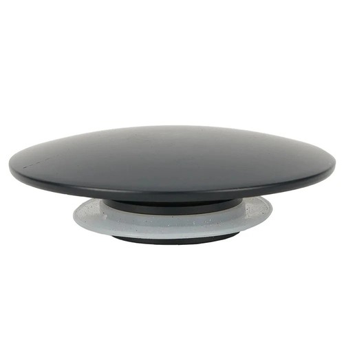 Matte black basin waste - black, waste-pop