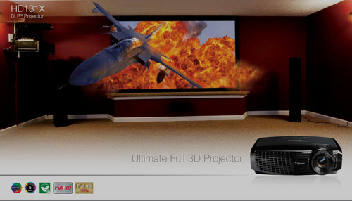 Optoma hd131x 1080p - full, 3d