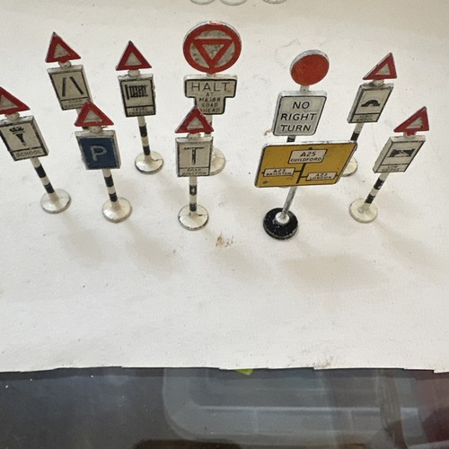 Vintage road signs mostly - 10,