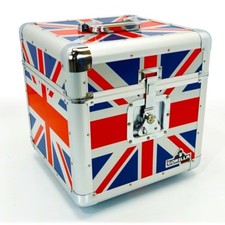 Gorilla Cases 12" Vinyl Record Box Storage Case Union Jack Finish