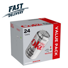 Diet Coke Can Cola, Box 330 ml