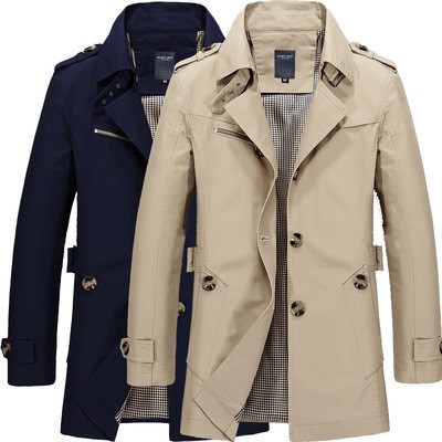 Men classic fashion trench - men's,