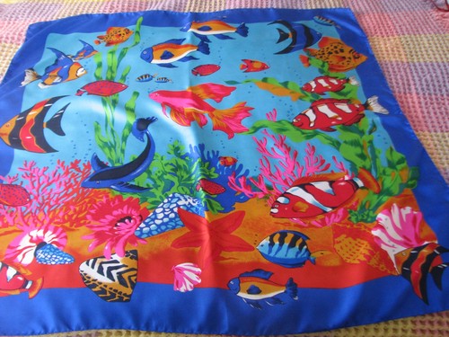 Vintage silk saks - silk, avenue