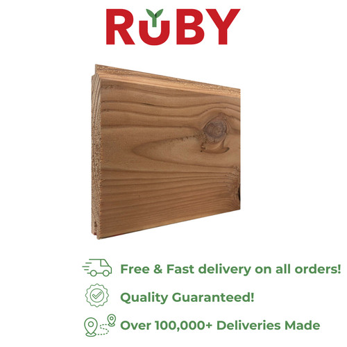 Larch tongue and - , board