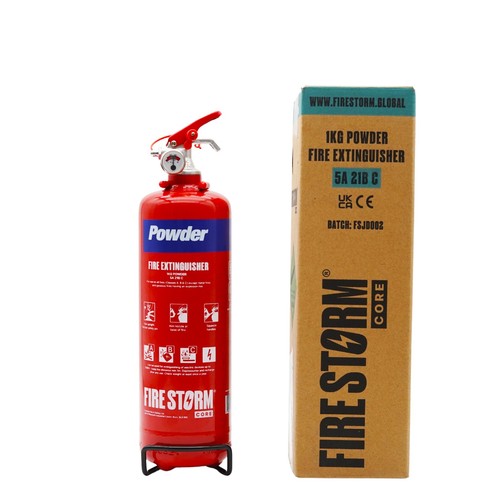 Fire extinguisher 1kg - extinguisher, powder