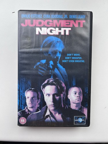 Judgment night big box vhs - judgment,