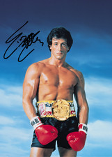 ROCKY BALBOA Signed ROCKY Printed Autograph 7x5 Photo *GREAT GIFT*