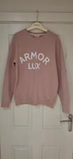 Armor Lux Pink Sweatshirt Size