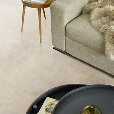 Luxury 2.00mm Vintage Beige Tile Durable Vinyl Flooring 2 3 4m Non Slip