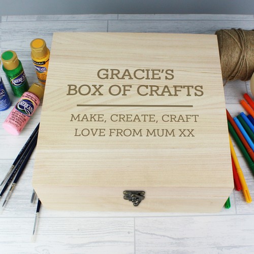 Personalised storage box - personalised,
