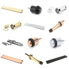 From The Anvil Door Security & Protection Fingerplate Door Stop Door Viewer