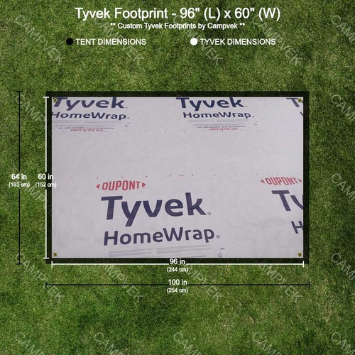 Tyvek footprint - 8', x